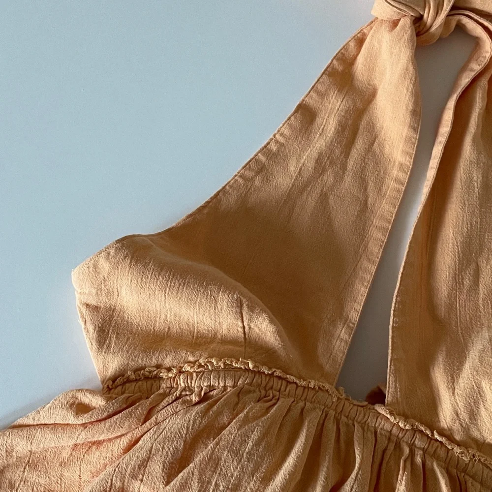 Free People Eye On You Top Open Back Halter